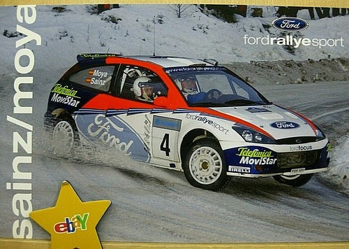 Orig autogrammkarte ford - orig.,