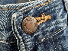 NOS US Red Wing Bargain Soft Blue Jeans Sz. 29 VTG High Rise Tapered USA Rare 