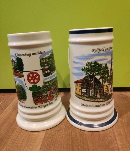 Bierkrüge porzellan maintal - bierkrüge,