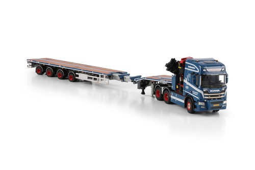 Scania lkw telestep anhänger - scania,