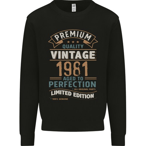 Premium vintage geburtstag - premium,