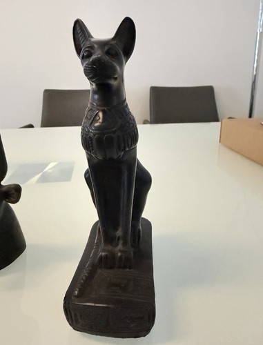 Bastet schwarze katze statue - bastet,