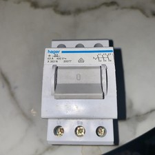 Hager Hauptschalter 3 polig Ausschalter Kompaktschalter 63A 400V AC SH363N