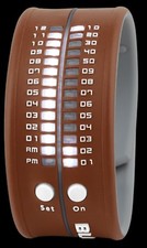 BLOX Timestrap Uhr braun