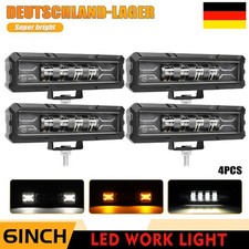 4x LED Fernscheinwerfer 157mm Positionslicht 12V 24V für LKW Offroad PKW Traktor