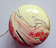 Jo Jo Marmoriert  Holz ca  Ø