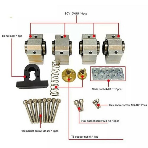 Axis upgrade kit cnc - kit, 3018