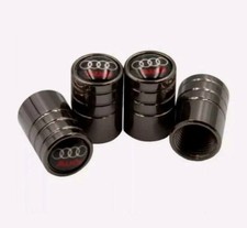 4x Audi valve caps stainless