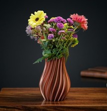 Moderne Vase - glänzend -