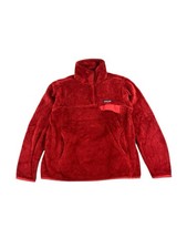 Patagonia Synchilla Snap-T Fleece Pullover Damen S Rot High Warm Pile 