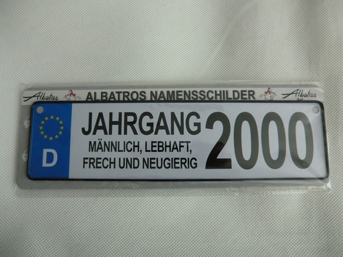 Albatros namensschilder - albatros,