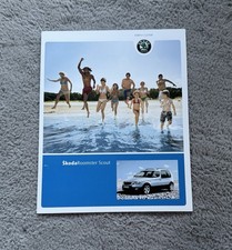 Skoda Roomster Scout Prospekt Katalog Broschüre | 2008