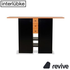 Interlübke Holz Sideboard Schwarz Braun Highboard