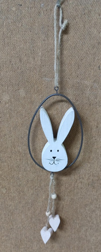 Osterdeko holz hase - osterdeko, holz-hase