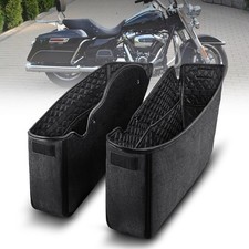 Motorrad Satteltaschen Innentaschen Einstecktasche für Harley Touring Road Glide