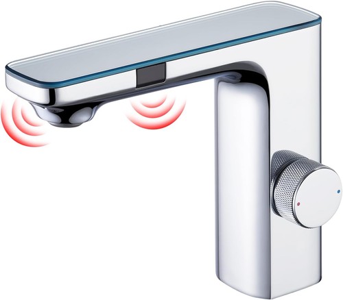 Infrarot waschtischarmatur mit - infrarot-waschtischarmatur,