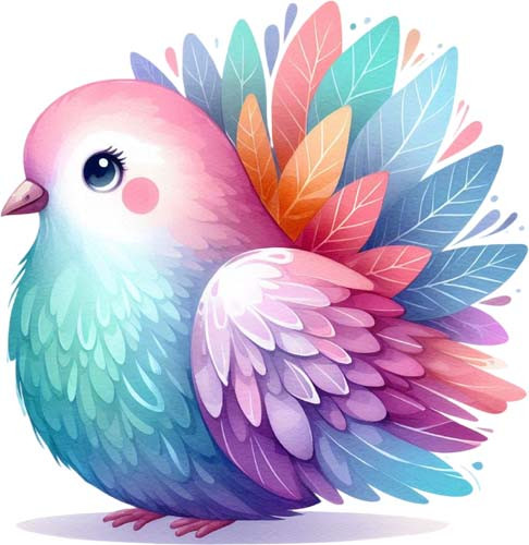 Ostern regenbogen taube - ostern,