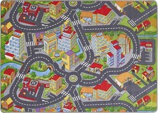Kinderteppich Straßenteppich