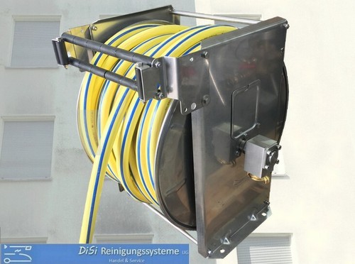 Schlauchaufroller automatisch
