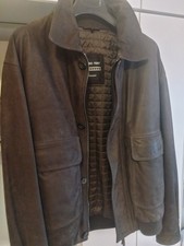 herren leder bomberjacke