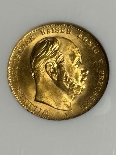 Mark 1872 wilhelm i - 10, a