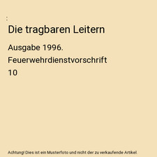 Die tragbaren Leitern: Ausgabe