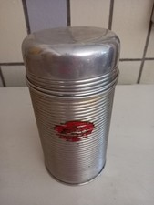 DDR Ostalgie Thermosbehälter Alt Dachbodenfund Alu