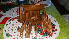 weihnacht krippe holz