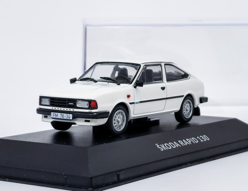 Skoda rapid 130 - rapid, weiß