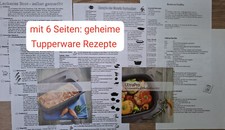NEU Tupperware 2 Rezepthefte
