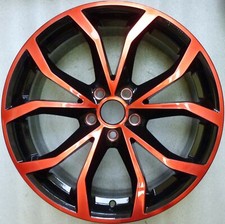 RH R&H Alurad DF 808 Energy color polished red Alufelge 8x18 ET45 KBA 48958 Ford