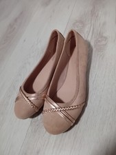 Ballerina Schuhe Damen beige