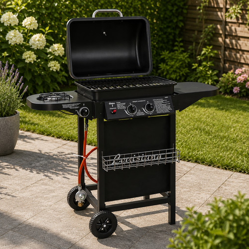 Gasgrill grill wagen - grill,