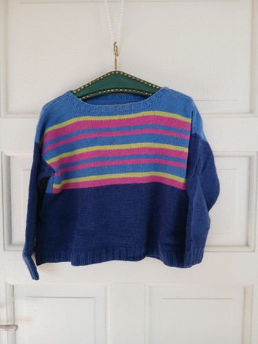 Pullover 42 blau - pullover, gr.