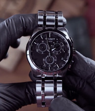 Tissot Couturier Chronograph Quarz Uhr 41mm - T035.617.11.051.00