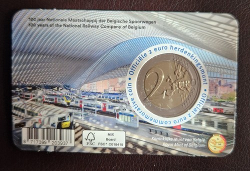Euro coincard belgien 100 - euro,