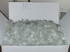 6 Kg Deko Eis aus Glas, Glassteine, Glassbrocken 20-4mm, Glaseiswürfel