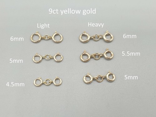 Gold verschluss verbinder - 9,
