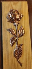 Bild mit Kupfer-Rose 