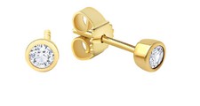 Echt Gold 585 0,20 ct Brillant