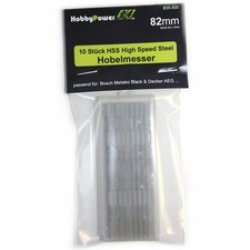 10x HSS Hobelmesser für Elektrohobel AEG EH 700 R, EH 82, EH 823 825 3-82 82 S 