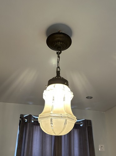 Jugendstil deckenlampe glas - jugendstil,