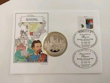 Numisbrief mit Medaille Bayern