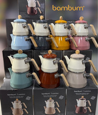 Bambum Teekanne mit Holzgriff