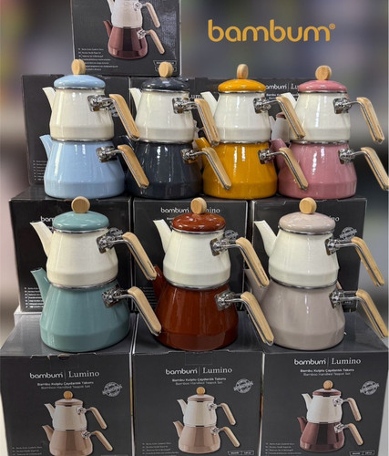 Bambum teekanne mit - teekanne,