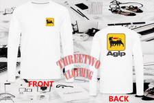 Agip Racing Men's White Size S