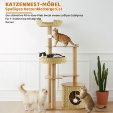 Kratzbaum Holz Katzenkratzbaum