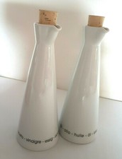 Arzberg Essig Öl Set Porzellan in Weiß Cucina Bianca