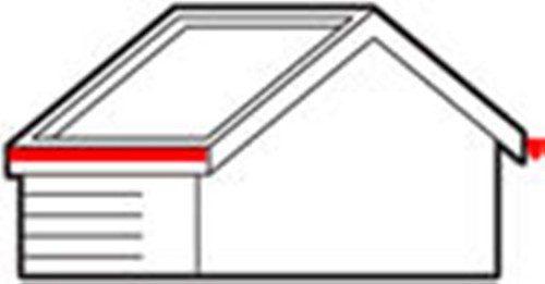 Dachrinne pvc set - dachrinne,