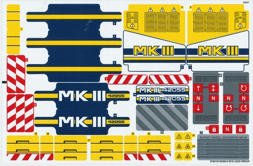 Lego technic aufkleber - lego®,